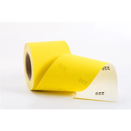 China great quality pure sanding surface Sharpness Abrasive yellow Cloth Sandpaper Roll