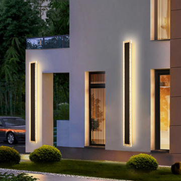 Hotel Villa Courtyard Gate Waterproof Exterior Strip Wall Lamp
