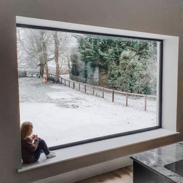 aluminium fixed panel window Swing Folding Fixed Styles for Exterior Home Use Factory