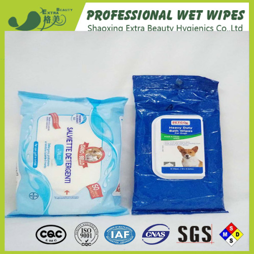 Pet Cleaning Wet Wipes With Good Quality