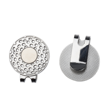 Affordable 25mm Zinc Alloy Golf Hat Clip with Magnetic Functionality: A Versatile Golf Ball Marker and Accessory Solution