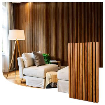 acoustic ပစ္စည်း Wooden MDF acoustic Wall Panels
