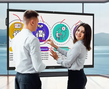 Classroom Smart Board Projector