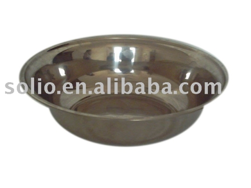 Polished 304 stainless steel basin