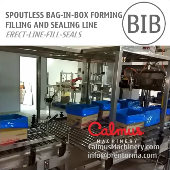 Bag in Box Line for Packaging Margarine Butter