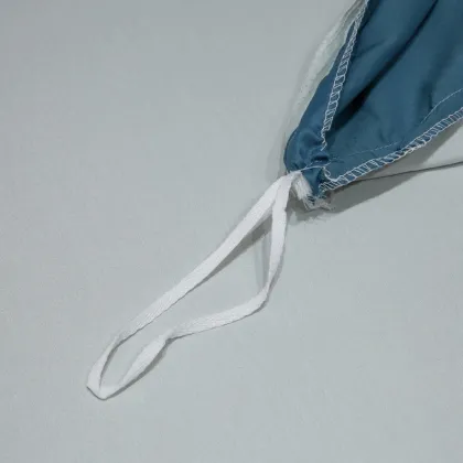 Tencel series quilt cover sapphire blue blue gray