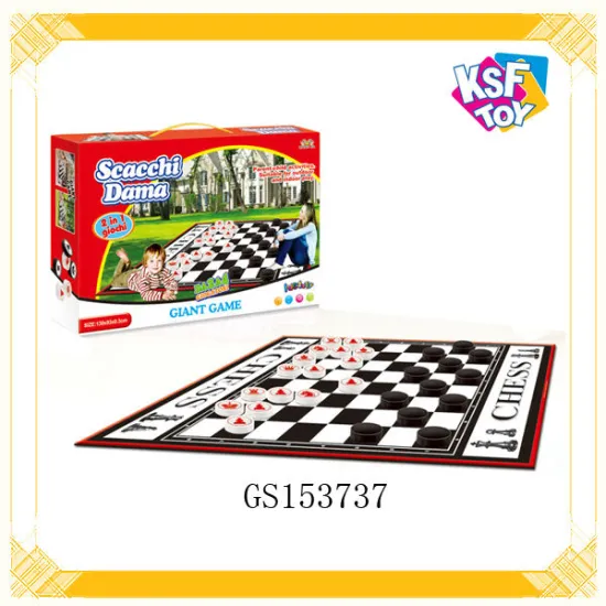 2 In 1 Giant Game Chess Mat