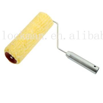 Yellow Color Acrycil Fabric Iron Handle Paint Roller
