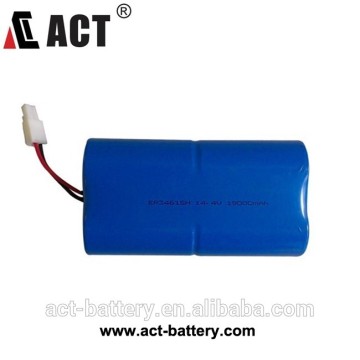 Factory lithium ion battery pack 14.4V 19000mah er34615 battery pack