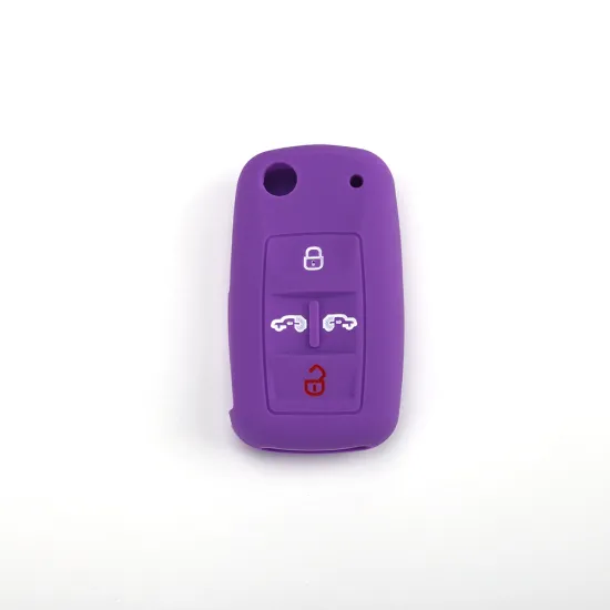 4 buttons VW key fob cover silicone
