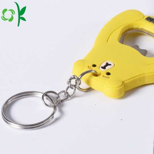 Multicolor Design Silicone Beer Bottle Opener for Promotion