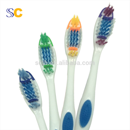 Wholesale high quality soft adult toothbrush , straight handle toothbrush