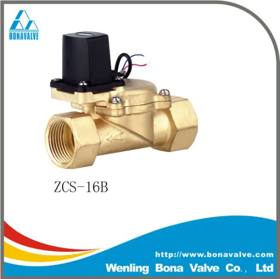 Pulse/Latching Mode Brass Solenoid Valve for Automatic Faucet