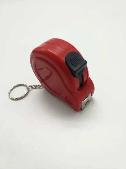 Red ABS pull tape measure