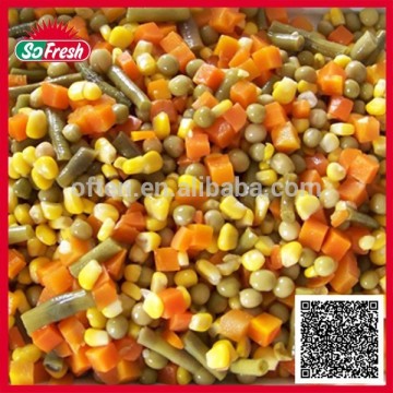 Wholesale price various types Mixed vegetable in can types of vegetables