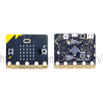 Development Board with Upgraded Processor, Touch Sensor, Speaker, and Microphone - BBC Micro:bit V2 for Kids