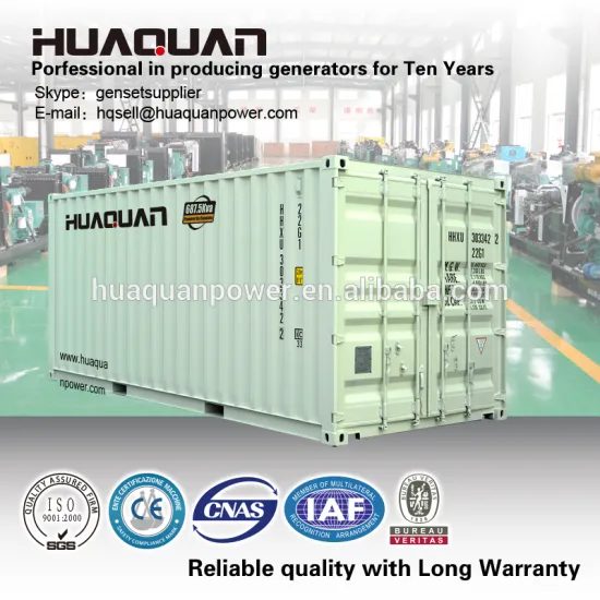 diesel generator iso container generator