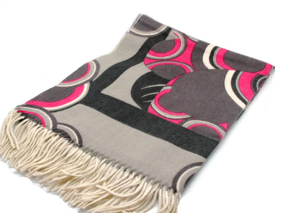 Printed Wool Scarf Yf 2013 085 01