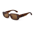 HEISKING 2020 Square short small Sunglasses women men Travel Vintage Retro Oculos Rectangle Leopard Lunette De Soleil Femme