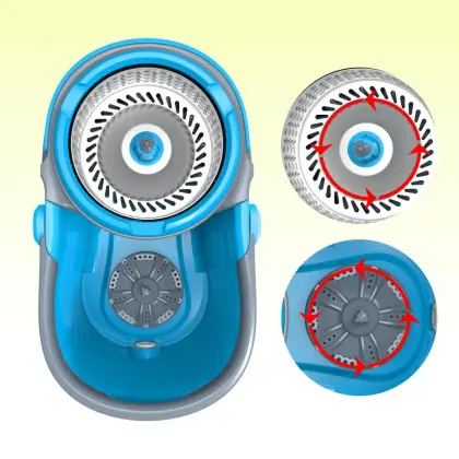 New Microfiber Rotating Mop For Cleaning Mop