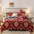 220gsm milk velvet four-piece bedding sets