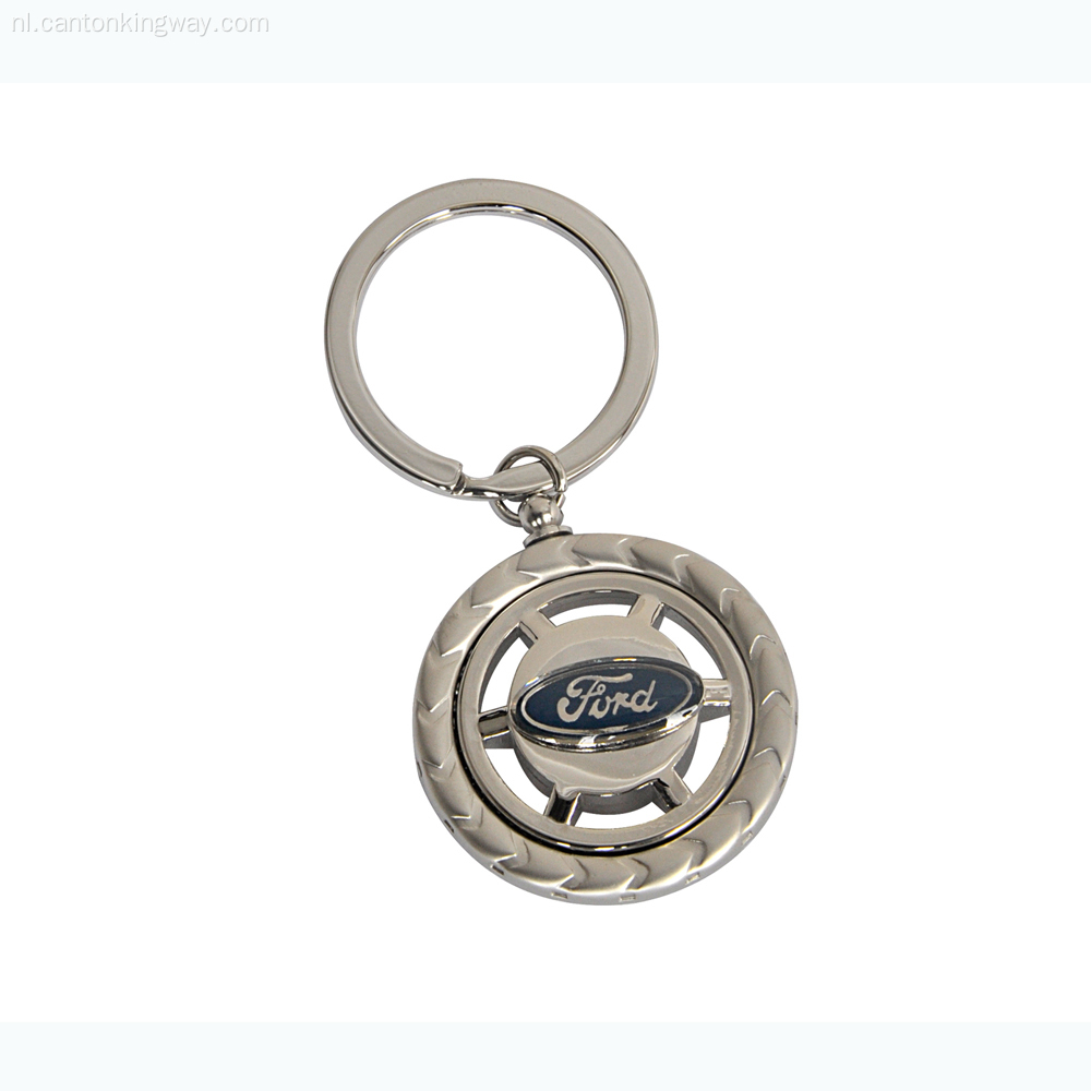 Metal Key Chain met Compass van het autoberk