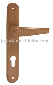 Zinc lock plate and handle 85 F248-Z248