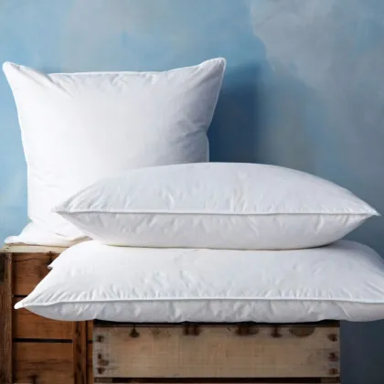 High Quality White Duck Feather Down Pillow