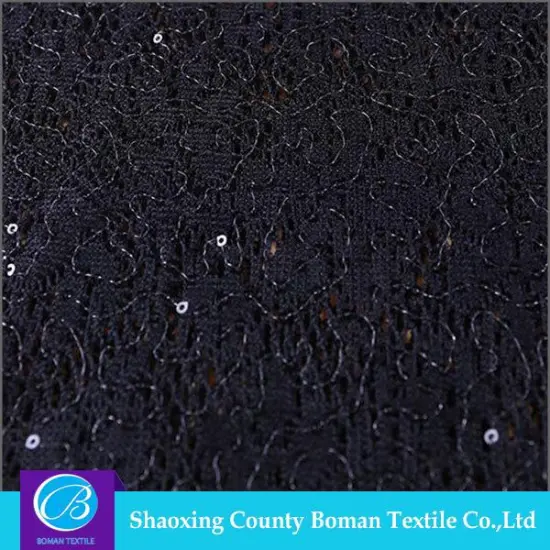 Textiles supplier 2015 new Custom Knit dye wholesale lace fabric