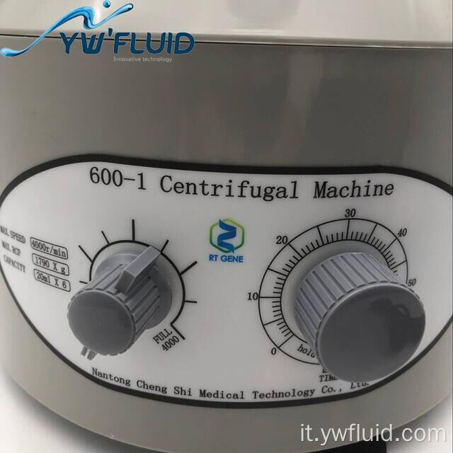 Attrezzatura elettrica centrifuga 800