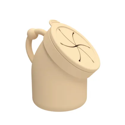 Silicone New Design Snack Cup for Toddler Snacking