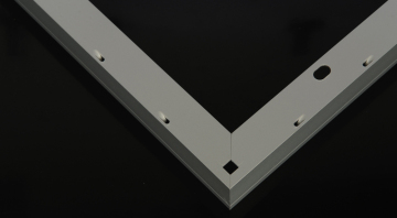 25x24 mm Ανοδιωμένο πλαίσιο ηλιακού πλαισίου αλουμινίου