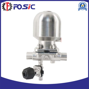 Food Grade Stainless Steel Pneumatic Diaphragm Valve