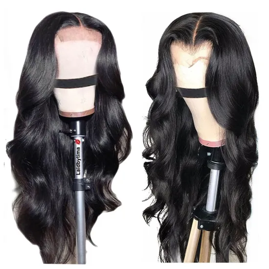 Wholesale Vendors Virgin Raw Brazilian Human Hair 4x4 5x5 Hd Lace Frontal Closure Wig Cheap Full Lace Front Wigs For Black Women