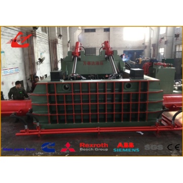 Enfardadeira de metal resistente para depósitos de sucata