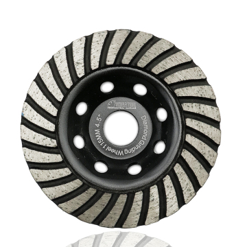 4.5inch 115mm Diamond Turbo Row Grinding Cup Wheel for Concrete and Construction Materials