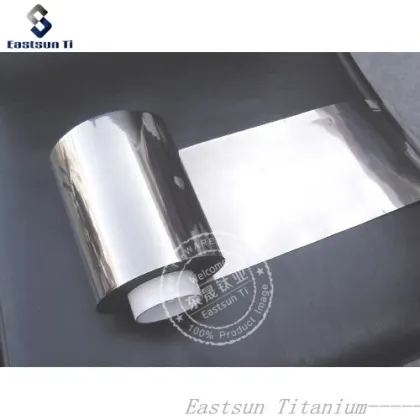 Baoji Eastsun Titanium Industry specialize in Gr1 0.1mm titanium foil