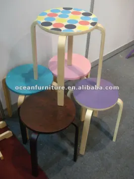 wooden Bentwood Stool (SWS)
