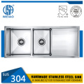 Corrosion-Resistant Rectangular Hotel Double Bowls Sinks