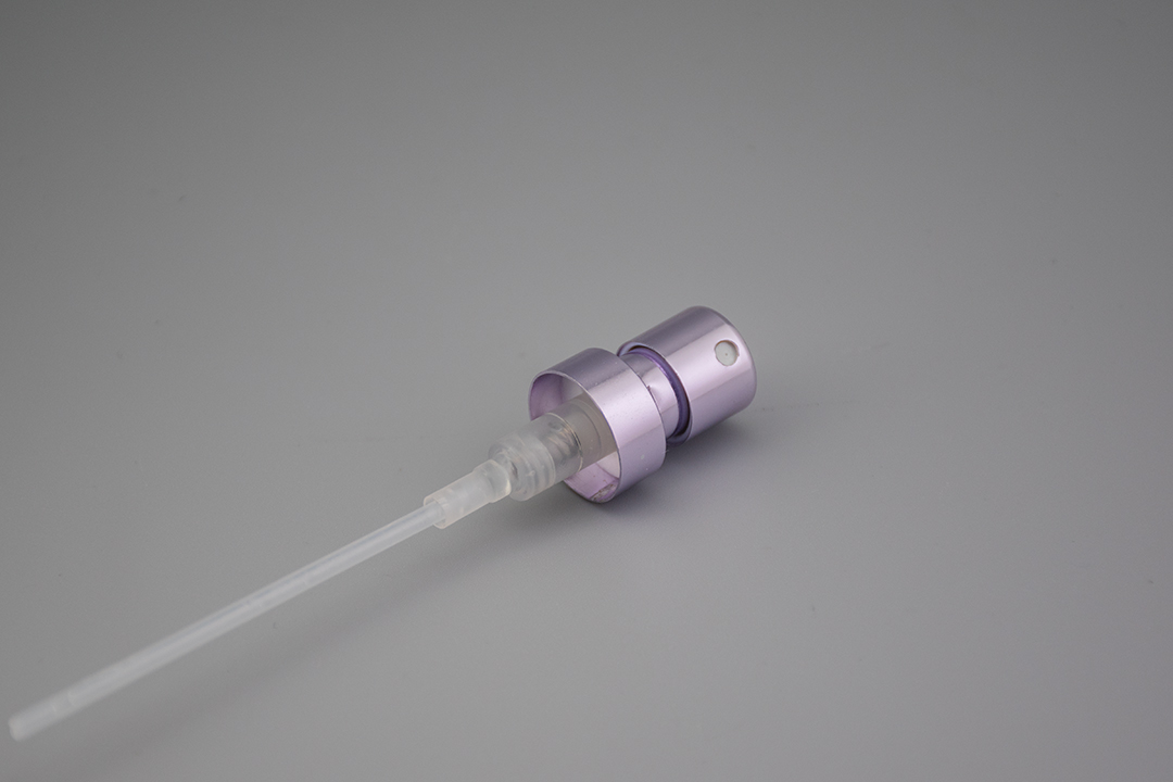 Customized Purple FEA 15 Aluminum Crimp Sprayer Pump