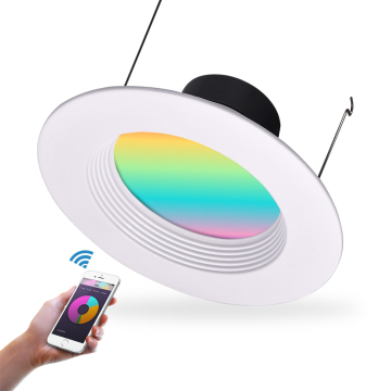 Tuya wifi rgb smart controlado LED Downlight