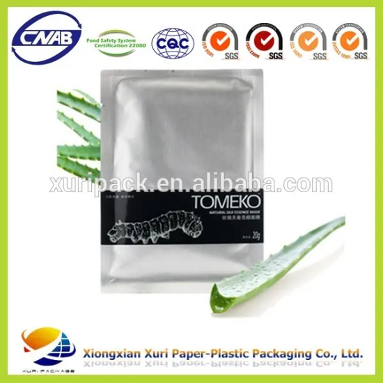High barrier mask aluminum foil bag