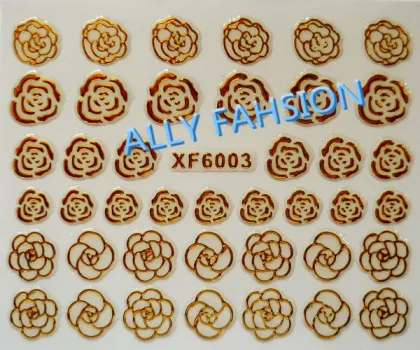 3D Nail sticker,3D metal nail sticker,3D nail art,nail beauty