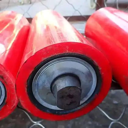 Parallel idler conveyor rollers