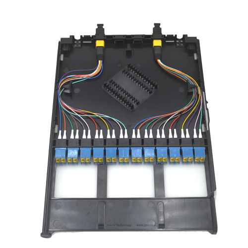 Panel de parche MPO de 4U para cableado HD