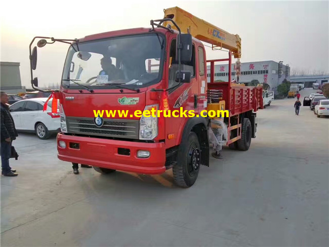 DFAC 6ton Telescopic Boom Truck Cranes