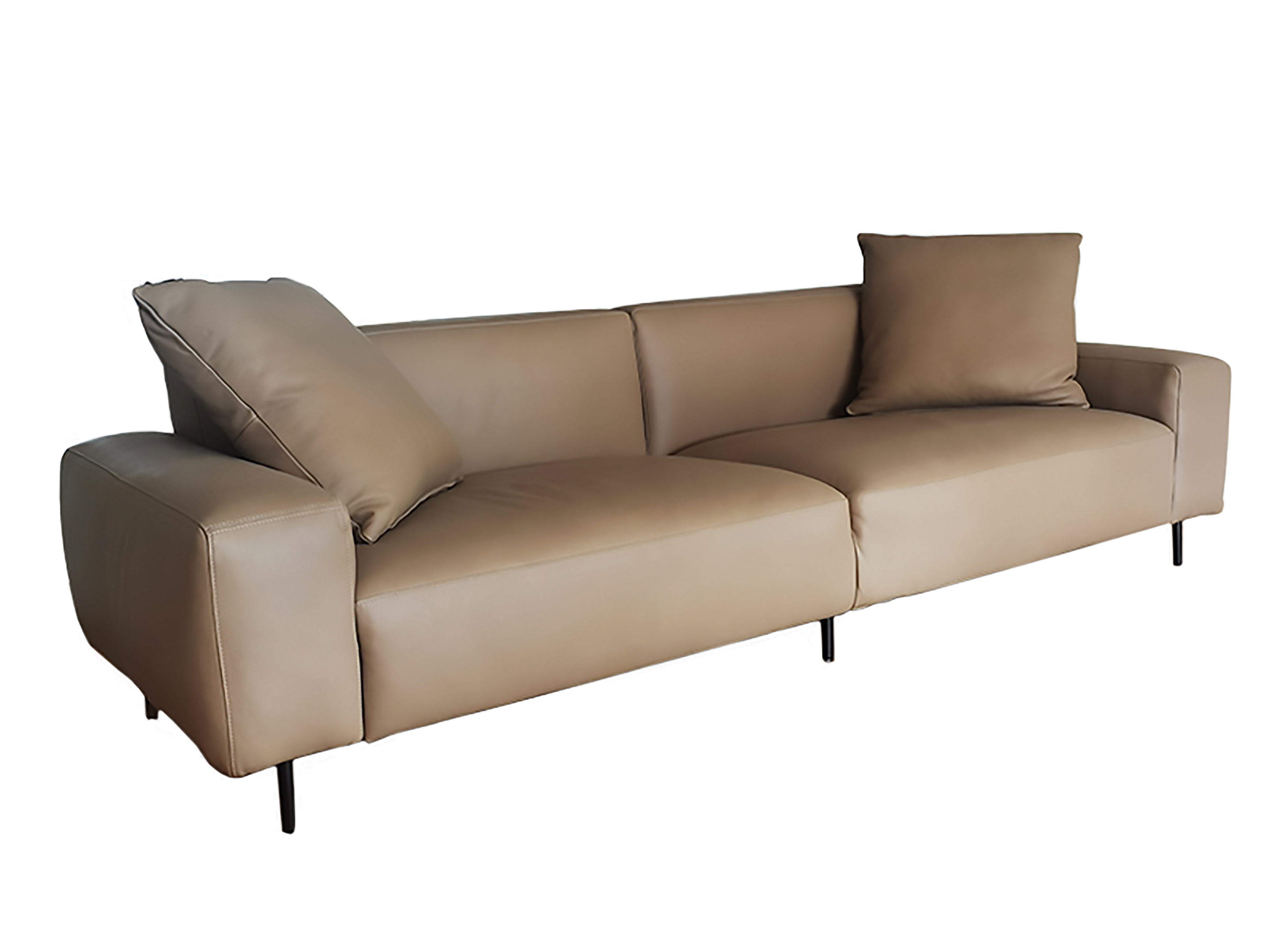Small unit two seater sofa