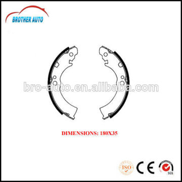 Durable good quality semimetal OEM 795327 auto brake shoe for Peugeot Platform brake shoe return spring