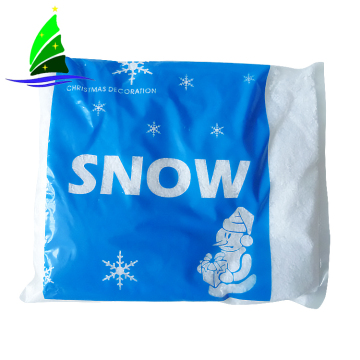 89g Vendita calda di buona qualità bianco natale magia neve finta neve artificiale neve