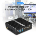 Perindustrian mini pc dual lan fanless